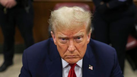El expresidente Trump enfrenta un caso en la Corte Suprema.
