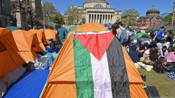 Universitarios de EE.UU. arrecian protestas propalestinos