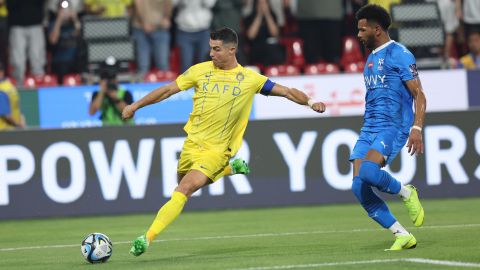 La máxima estrella del Al-Nassr, Cristiano Ronaldo, recibió la tarjeta roja en el minuto 86.