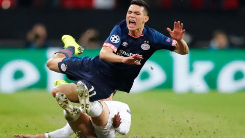 El atacante mexicano Hirving "Chucky" Lozano regresó esta temporada al PSV Eindhoven después de un paso por el Napoli de la Serie A italiana.