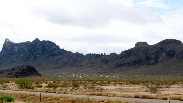 FILE - This April 4, 2009, file photo shows Picacho Peak State Park in Picacho, Ariz. Authorities are investigating the death of a 16-year-old boy during a hike with a Boy Scouts troop in the Arizona desert. (AP Photo/Ross D. Franklin, File)