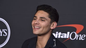 Boxer Ryan Garcia arrives at the ESPY Awards on Wednesday, July 20, 2022, at the Dolby Theatre in Los Angeles. (Photo by Jordan Strauss/Invision/AP)