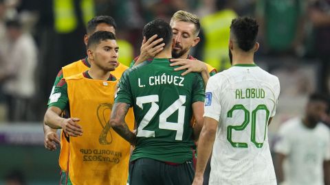 Luis Chávez fue una de las figuras de México en el Mundial de Qatar 2022.