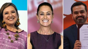 Claudia Sheinbaum, Xóchitl Gálvez y Jorge Álvarez se enfrentan en debate por la presidencia de México el domingo 7 de abril