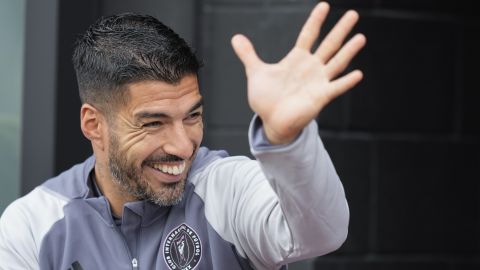 Luis Suárez, delantero del Inter Miami.