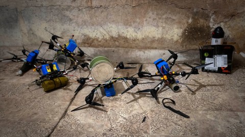 Drones con explosivos