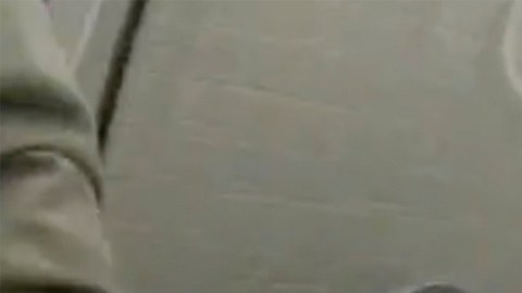 In this image from San Bernardino County Sheriff's Department body camera video, deputies confront a teen in a bathroom in Victorville, Calif., Tuesday, April 2, 2024. Authorities say sheriff's deputies shot and killed the 17-year-old boy with mental health issues after he armed himself with a knife and locked himself inside a bathroom at a home. San Bernardino County Sheriff Shannon Dicus says the teen was being transferred from a hospital, where he had been treated after cutting himself, to a mental health facility when he escaped on Tuesday. (San Bernardino County Sheriff's Dept. via AP)