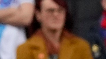 Manchester City's Kevin De Bruyne, left, celebrates with teammates after scoring his side's fourth goal during the English Premier League soccer match between Crystal Palace and Manchester City at Selhurst Park stadium in London, Saturday, April 6, 2024.(AP Photo/Frank Augstein)