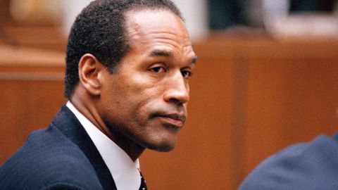 FILE - O.J. Simpson sits at his arraignment in Superior Court in Los Angeles on July 22, 1994, where he pleaded "absolutely, 100 percent not guilty" on murder charges. Simpson, the decorated football superstar and Hollywood actor who was acquitted of charges he killed his former wife and her friend but later found liable in a separate civil trial, died Wednesday, April 11, 2024, of prostate cancer. He was 76. (AP Photo/Pool/Lois Bernstein, Pool)