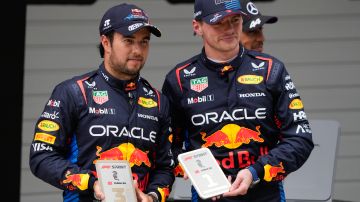 Max Verstappen y Sergio "Checo" Pérez están dominando la clasificación de pilotos esta temporada de la Fórmula 1.