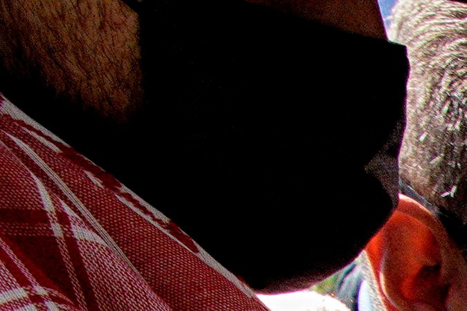A University of Southern California protester is detained by USC Department of Public Safety officers during a pro-Palestinian occupation at the campus' Alumni Park on Wednesday, April 24, 2024 in Los Angeles. (AP Photo/Richard Vogel)