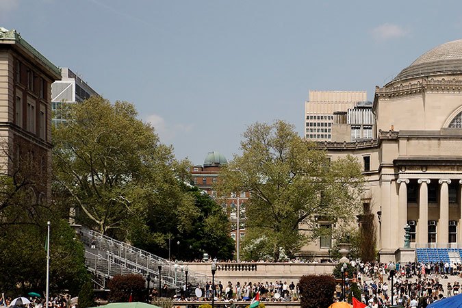 Estudiantes en EE.UU. mantienen protestas en contra de la guerra en Gaza pese a suspensiones y arrestos