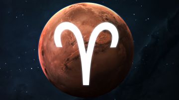 Marte es el planeta regente de Aries.