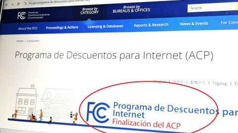 Abril es el último mes enn que 23 millones de familias recibirán ayuda para pago de internet.