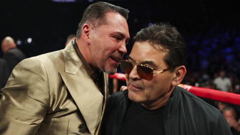 Óscar de la Hoya y Henry García
