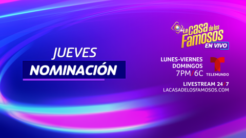 ¿Quiénes son los nominados de La Casa de los Famosos 4 de este 25 de abril?