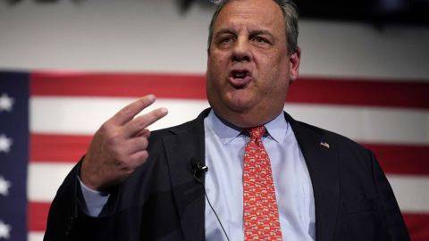 Chris Christie, exaspirante a la candidatura republicana