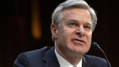 Christopher Wray, director del FBI