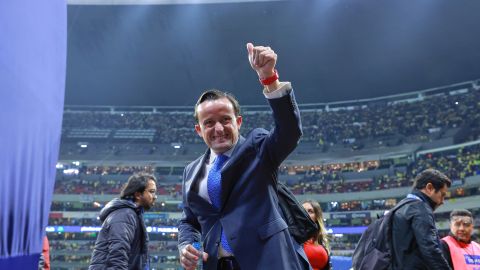 Ciudad de México, 17 de diciembre de 2023.Mikel Arriola , durante el partido de vuelta de la Final del torneo Apertura 2023 de la Liga BBVA MX, entre las Águilas del América y los Tigres de la UANL, celebrado en el estadio Azteca. Foto: Imago7/ Manlio Contreras