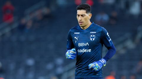 Esteban Andrada, arquero de Rayados de Monterrey.