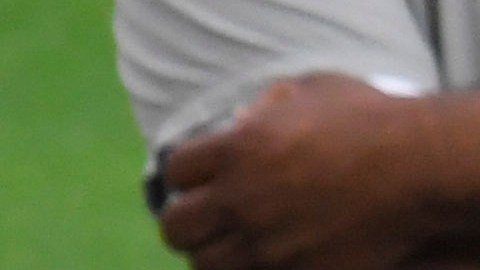 Monterrey, Nuevo León a 9 de Abril de 2024. Yassine Cheuko, guardaespaldas de Lionel Messi, durante un entrenamiento previo al partido de vuelta de Cuartos de Final de la Champions Cup de la CONCACAF 2024, entre Rayados del Monterrey y el Inter Miami CF, celebrado en estadio BBVA. Foto: Imago7/Andrea Jiménez