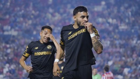 San Luis, San Luis, 19 de de Abril de 2024. , durante el partido correspondiente a la jornada 16 del torneo Clausura 2024 de la Liga BBVA MX, entre Atlético de San Luis y los Diablos Rojos del Toluca FC, celebrado en el estadio Alfonso Lastras. Foto: Imago7/Sebastian Laureano Miranda