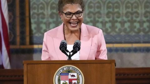 Karen Bass, alcaldesa de Los Angeles, California