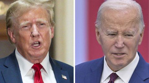 Donald Trump y Joe Biden