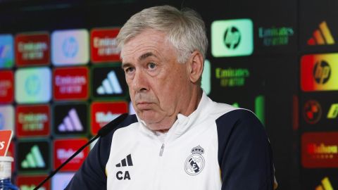 Carlo Ancelotti, entrenador del Real Madrid.