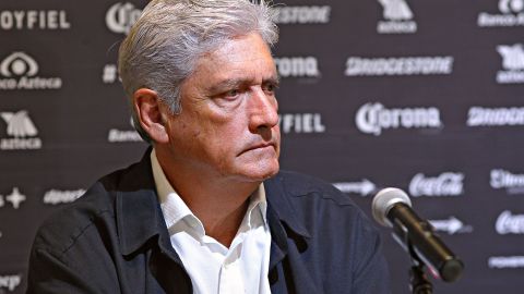 Zapopan, Jalisco. 22 de junio de 2016. Alberto de la Torre, Vicepresidente del Atlas, durante una conferencia de prensa, previo al torneo Apertura 2016 de la Liga Bamcomer MX, celebrado en el Club Atlas Briseño. Foto: Imago7/Jorge Barajas