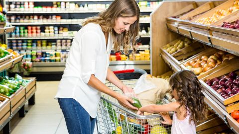 apoyo alimentario para mujeres y niños en EE.UU.