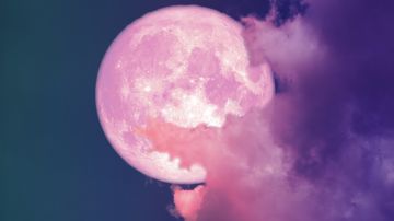 La luna llena rosa de abril tiene un significado para cada signo del zodiaco.