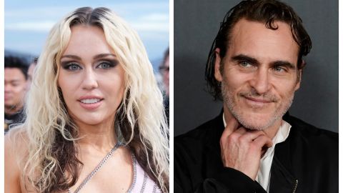 Miley Cyrus y Joaquin Phoenix
