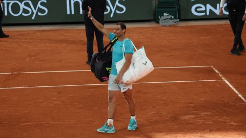 Rafael Nadal se despidió de Roland Garros.