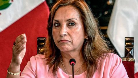 La presidenta de Perú, Dina Boluarte.