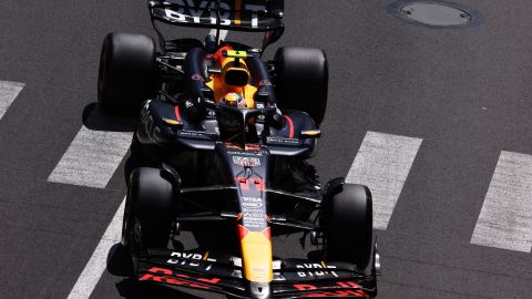 El mexicano Sergio "Checo" Pérez saldrá desde el puesto 18 de la parrilla este domingo en el Gran Premio de Mónaco.