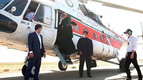 Helicóptero del presidente iraní sufre un "accidente"