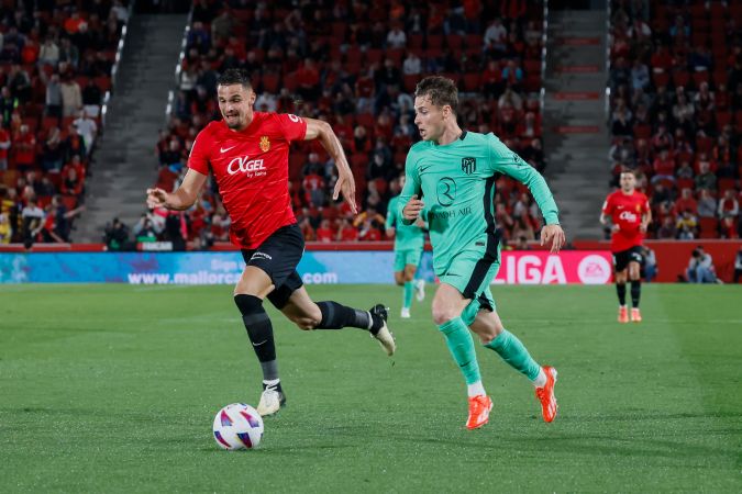 El Mallorca no pudo romper la férrea defensa del Atlético Madrid que después de irse arriba en el marcador pasaron a manejar mucho mejor el encuentro.