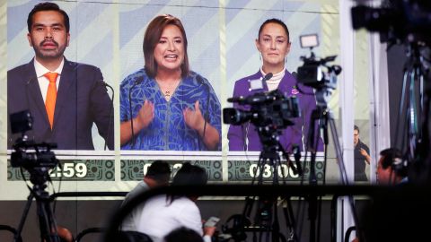 El narco y la violencia confrontan a candidatas presidenciales en el último debate de México