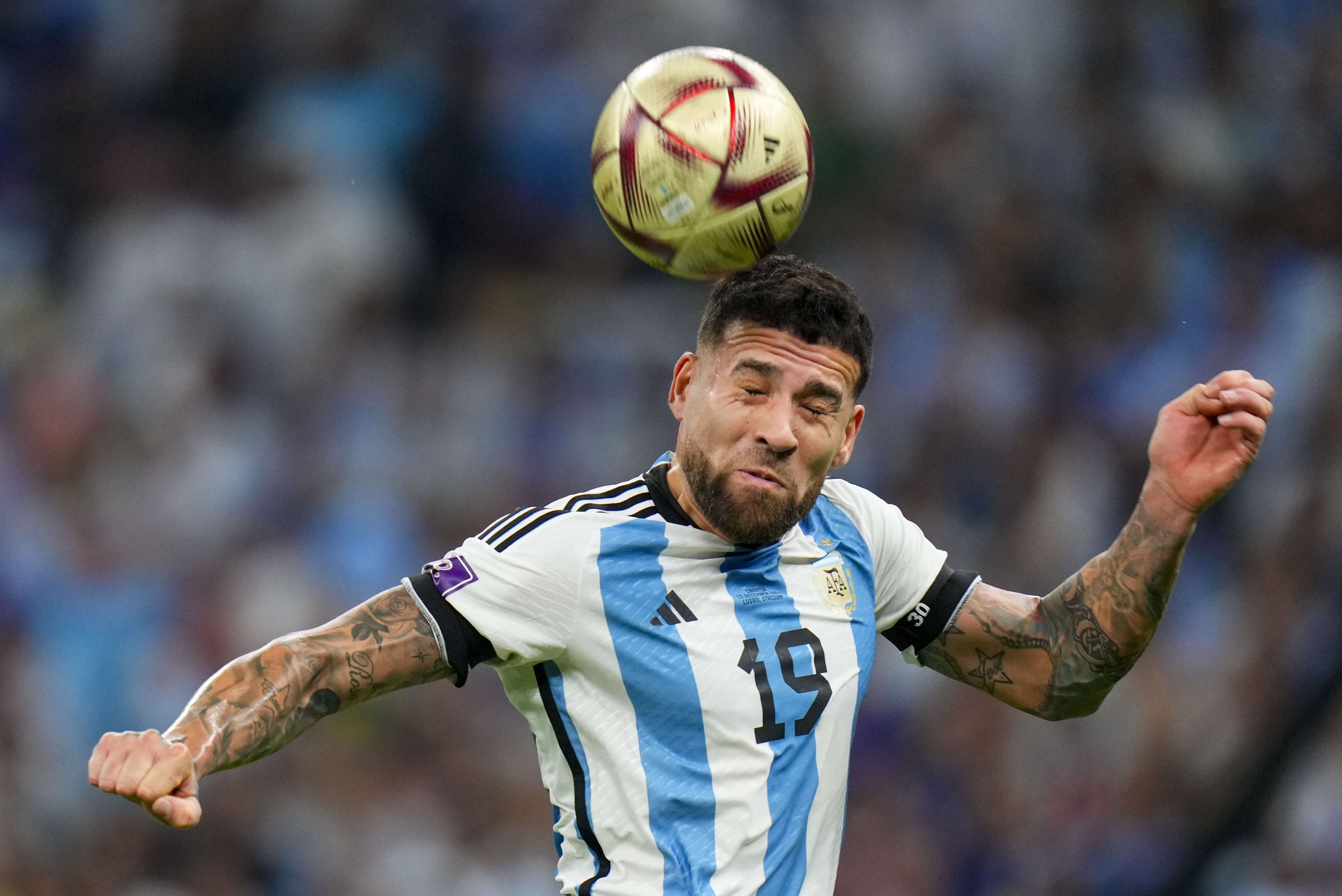 El defensor argentino Nicolás Otamendi, a sus 36 años, será uno de los jugadores más experimentados en el torneo de fútbol de los Juegos Olímpicos París 2024.