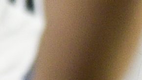 Antonela Roccuzzo, wife of Lionel Messi, embraces their son Mateo prior to an international friendly soccer match between Argentina and Panama in Buenos Aires, Argentina, Thursday, March 23, 2023. (AP Photo/Gustavo Garello)