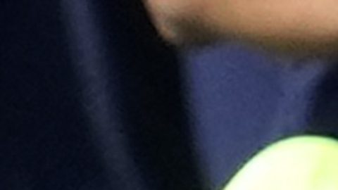 Kylian Mbappe, left, and his brother Ethan Mbappe attend a training session at the new Paris Saint-Germain training center Thursday, July 20, 2023 in Poissy, west of Paris. (AP Photo/Christophe Ena)