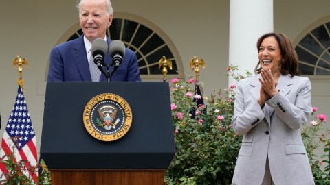 El presidente Joe Biden y la vicepresidenta Kamala Harris.