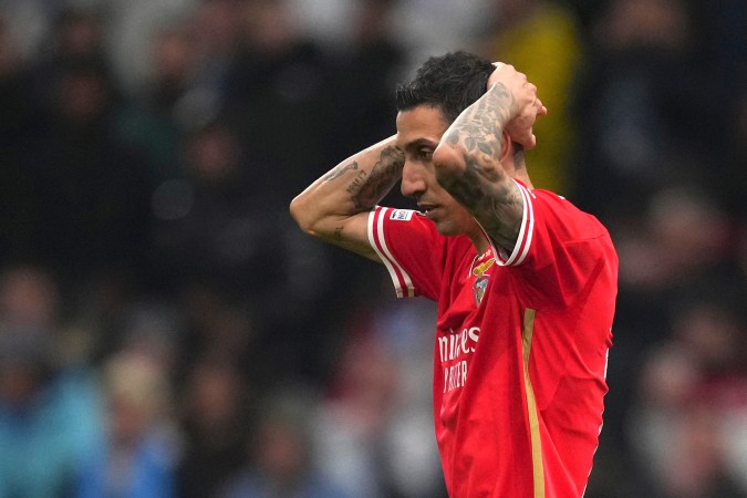 El argentino Ángel Di María se encuentra en su primera temporada con el Benfica de Portugal al que llegó proveniente de la Juventus de Italia.
