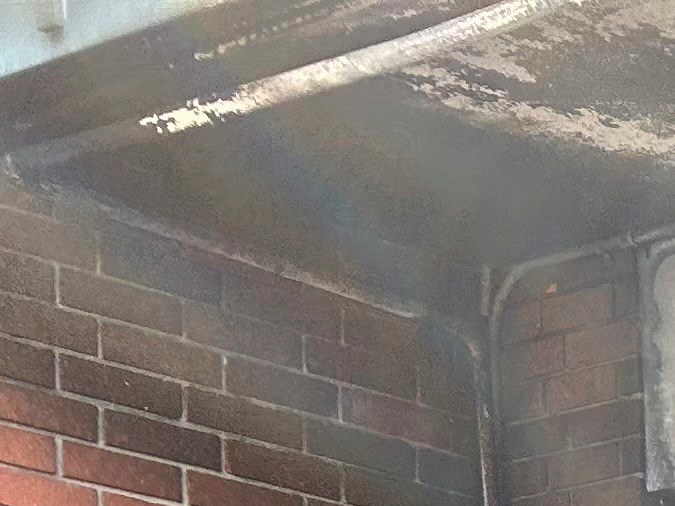 Janice Hahn, who represents the area on the county Board of Supervisors, tours Fire Station 164 on Wednesday, May 1, 2024 after a fire destroyed much of the station in Huntington Park, Calif. The destruction inside the station included fire trucks and paramedic units, according to the office of county Board of Supervisors. (Office of Supervisor Janice Hahn via AP)