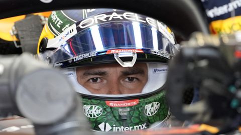 Sergio Pérez, piloto de Red Bull Racing.
