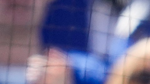 Los Angeles Dodgers designated hitter Shohei Ohtani celebrates with Teoscar Hernández, left, after hitting a home run during the eighth inning of a baseball game against the Atlanta Braves in Los Angeles, Sunday, May 5, 2024. (AP Photo/Ashley Landis)