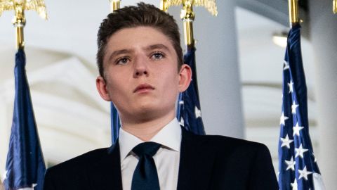 Barron Trump había sido elegido como delegado de Florida a la Convención Nacional Republicana.