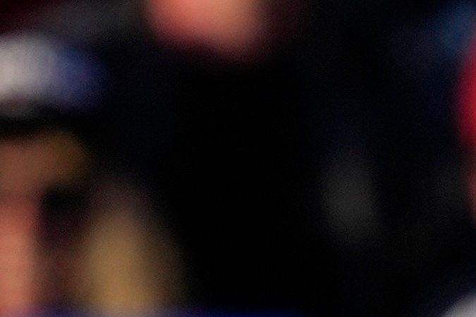 Donald Trump habla durante su mitin de campaña en Wildwood, Nueva Jersey.