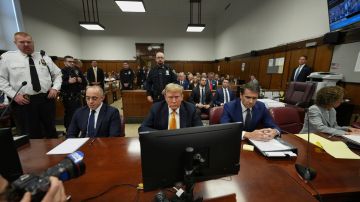 El expresidente Trump tuvo que acudir a todas las audiencias del juicio que enfrenta en Nueva York.